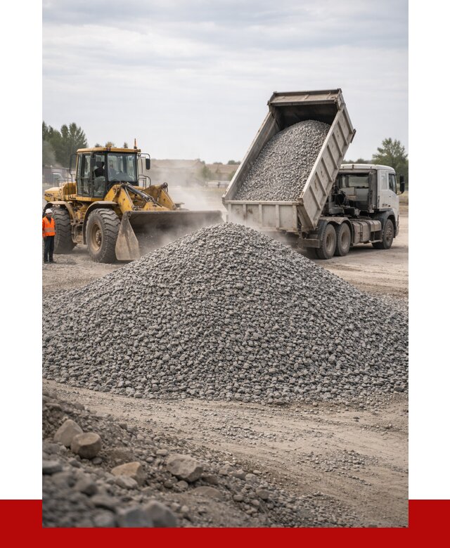 Купить щебень с доставкой в Элисте от 2589 руб. | ПРОНЕРУДЭлс