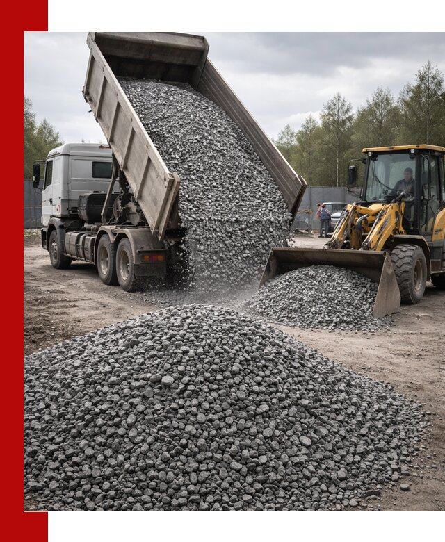 Доставка и продажа щебня гранитного в Элисте