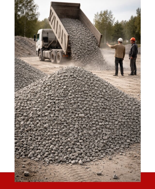 Гранитный щебень фракция 0-5 в Элисте от 3003 руб ПРОНЕРУДЭлс