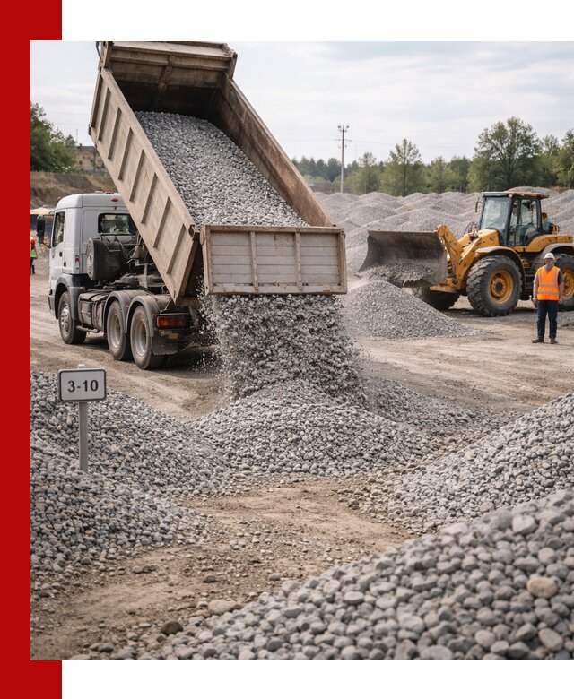 Гранитный щебень фракции 3–10: доставка и продажа в Элисте