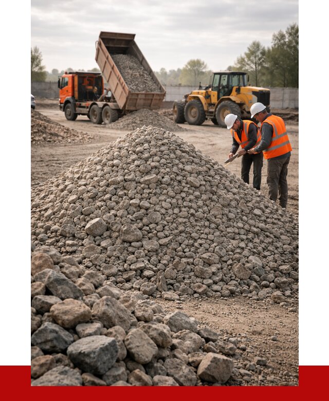 Гранитный щебень фракция 40-70 в Элисте от 2589 руб ПРОНЕРУДЭлс