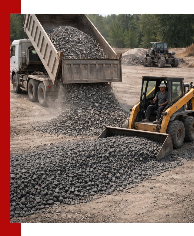 Гранитный щебень фракция 40-70 с доставкой в Элисте