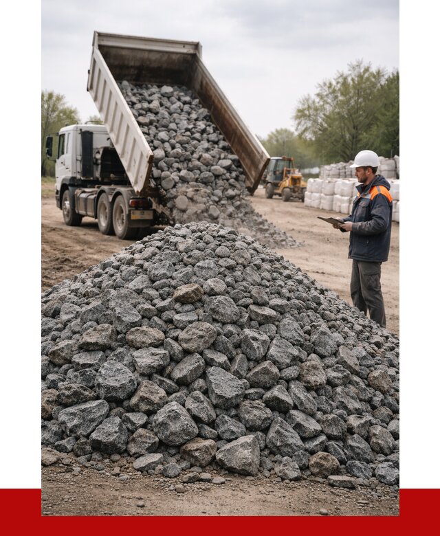 Гранитный щебень фракция 100-200 в Элисте от 4350 р. ПРОНЕРУДЭлс