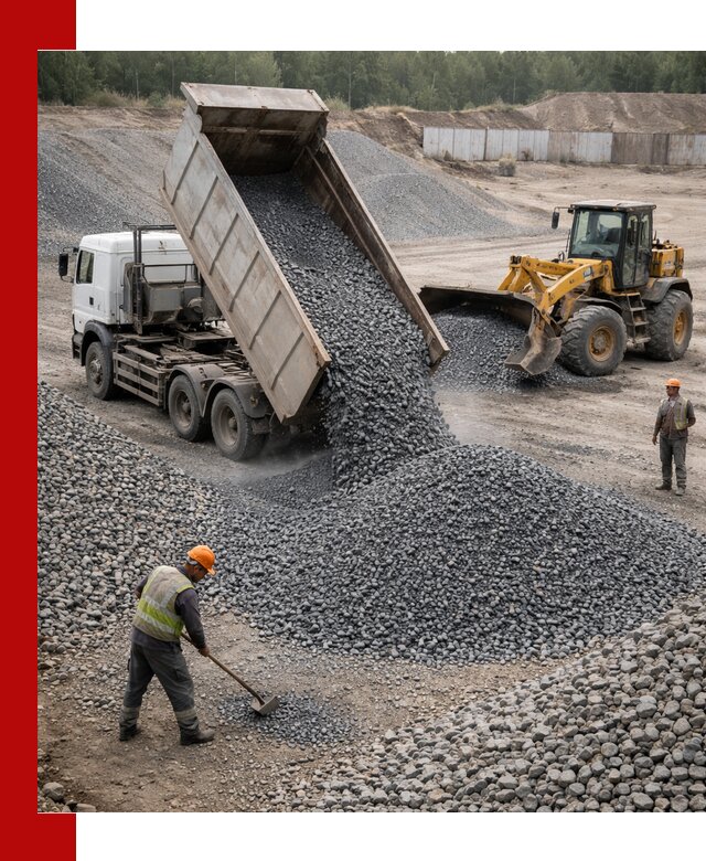 Щебень габбро-диабаз фр. 5-20 с доставкой в Элисте