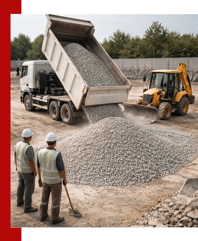 Купить известняковый щебень фракции 5–10 мм с доставкой в Элисте