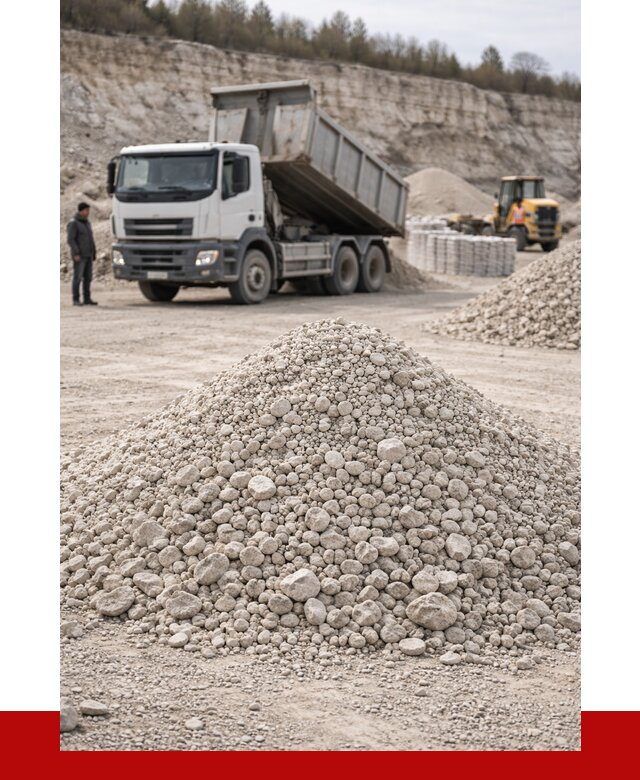 Известняковый щебень фракция 5-20 в Элисте, 4350 р. ПРОНЕРУДЭлс