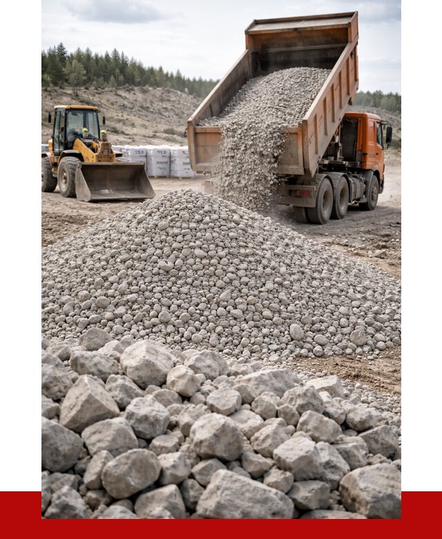 Доломитовый щебень фр. 20-40 в Элисте от 4350 р. | ПРОНЕРУДЭлс