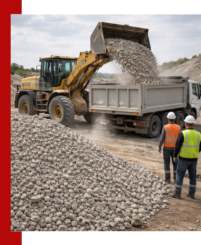 Доломитовый щебень фракция 40–71 доставка и продажа в Элисте