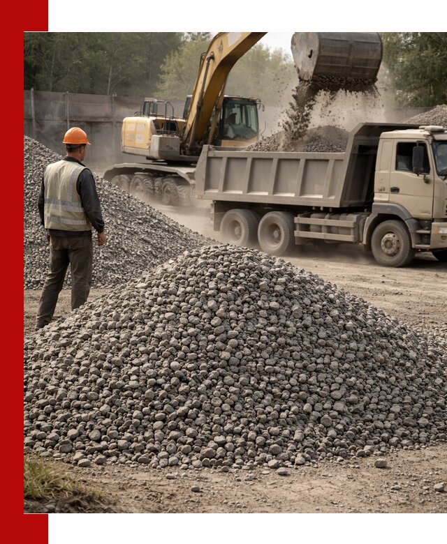 Шлаковый щебень фракция 5-20 с доставкой в Элисте