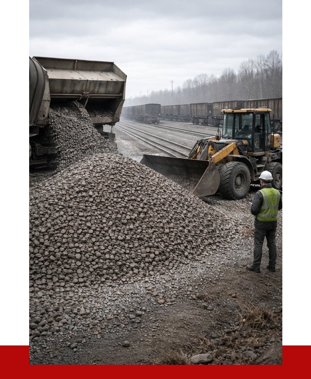 Купить железнодорожный щебень в Элисте от 2900 р. | ПРОНЕРУДЭлс