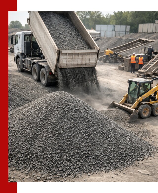 Вторичный щебень фракция 0–5 с доставкой в Элисте