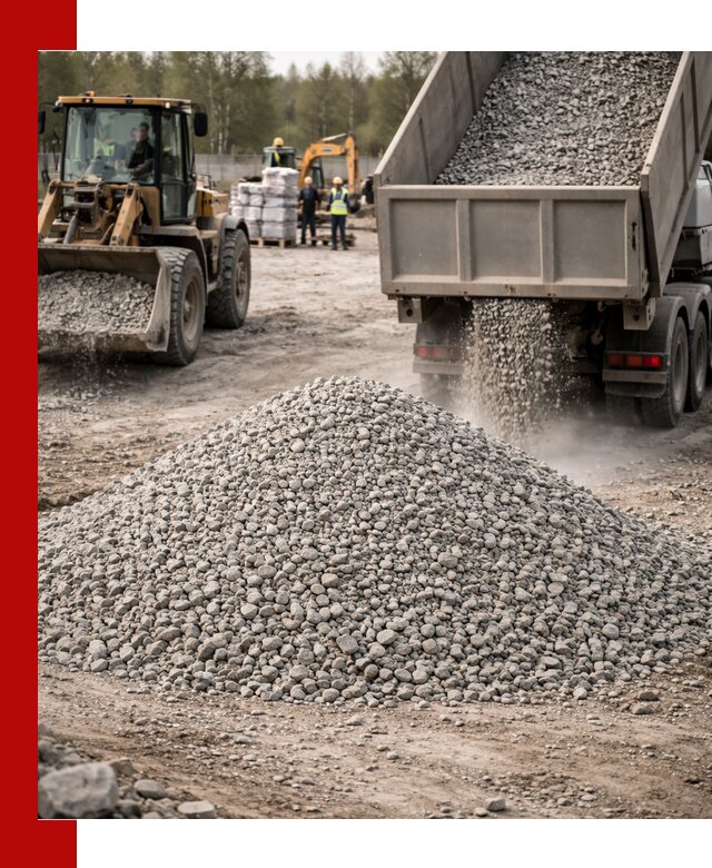 Вторичный щебень фракции 5-20 в Элисте — доставка и продажа крупнотоннажно