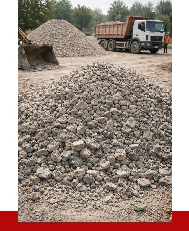 Вторичный щебень фракция 20-40 в Элисте от 2278 р ПРОНЕРУДЭлс