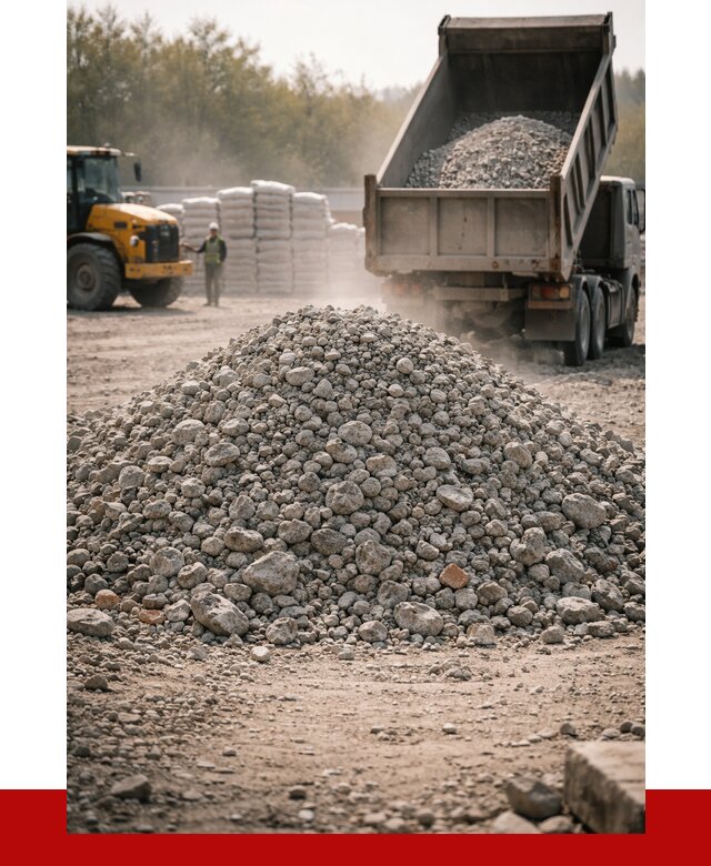 Вторичный щебень фракция 70-150 в Элисте от 1450 р. | ПРОНЕРУДЭлс