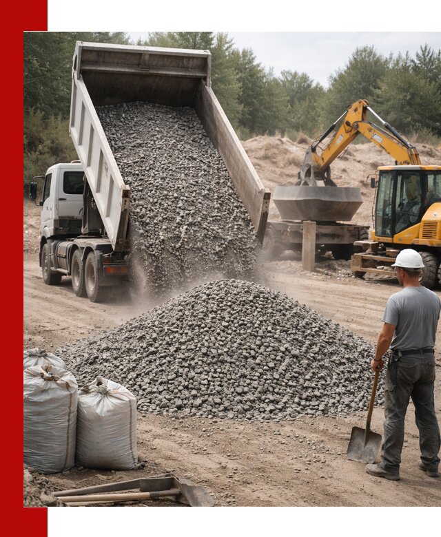 Доставка и продажа бетонного щебня в Элисте
