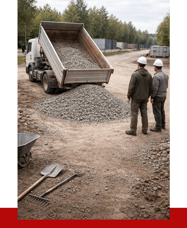 Бетонный щебень фракция 5-20 в Элисте от 3314 р., ПРОНЕРУДЭлс