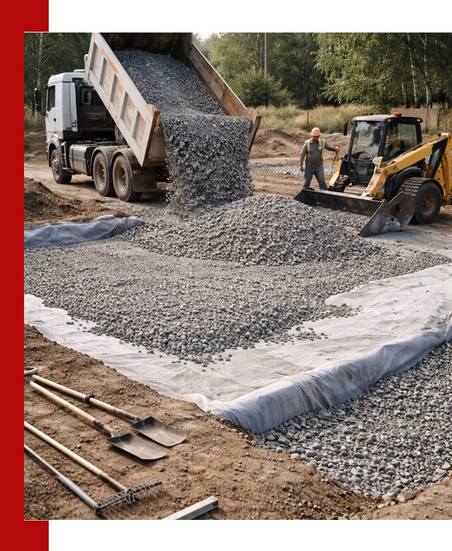 Щебень для фундамента с доставкой в Элисте