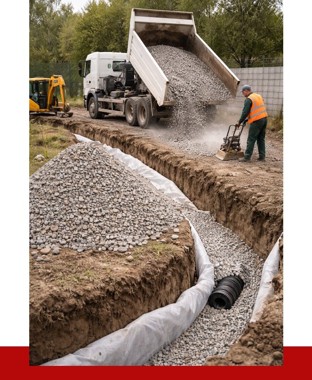 Щебень для дренажа в Элисте от 1916 р., ПРОНЕРУДЭлс доставка