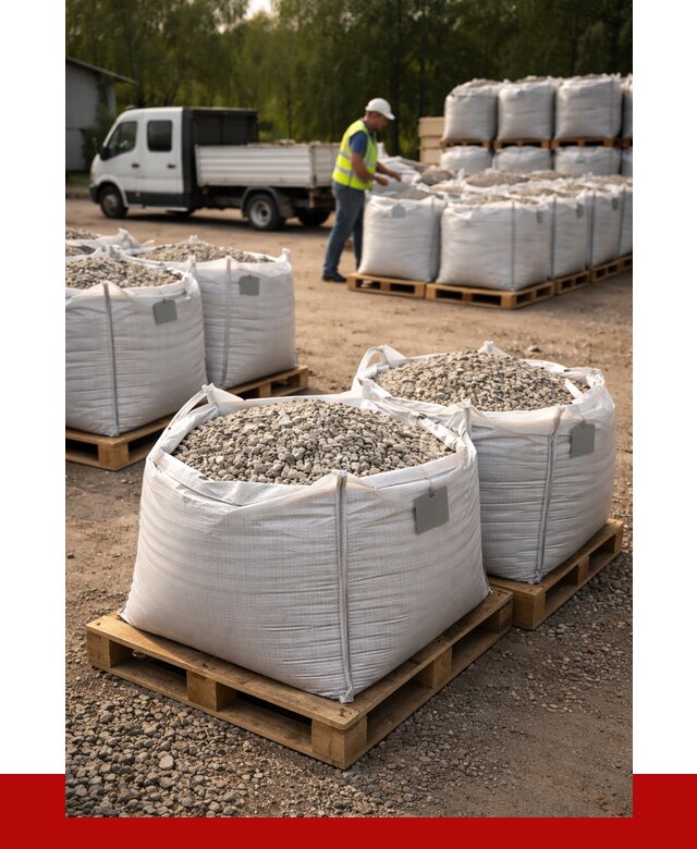 Щебень в мешках с доставкой в Элисте от 4350 р. | ПРОНЕРУДЭлс