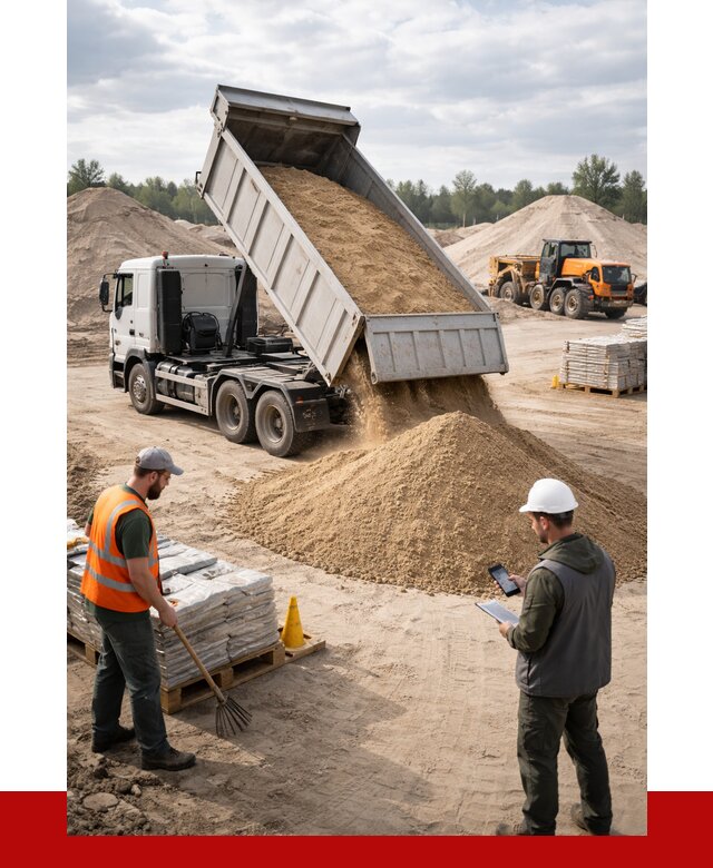 Карьерный песок с доставкой в Элисте от 3728 р. ПРОНЕРУДЭлс