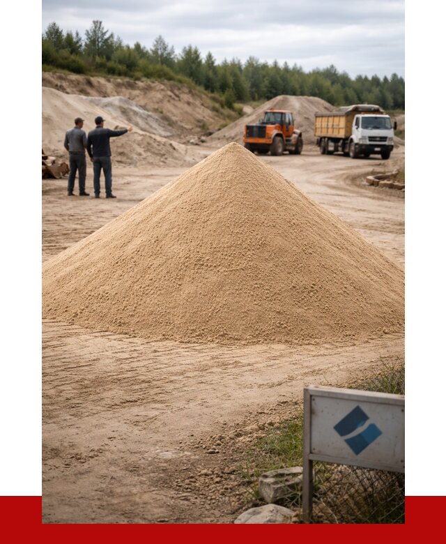 Карьерный песок навалом в Элисте от 1864 р. | ПРОНЕРУДЭлс