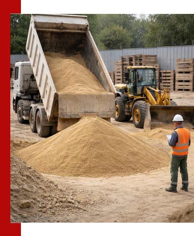 Доставка карьерного мелкозернистого песка в Элисте