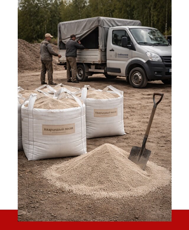 Кварцевый песок для пескоструя в Элисте от 4660 р. | ПРОНЕРУДЭлс