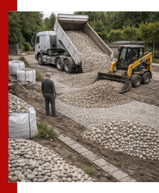 Доставка морской гальки оптом и в розницу в Элисте