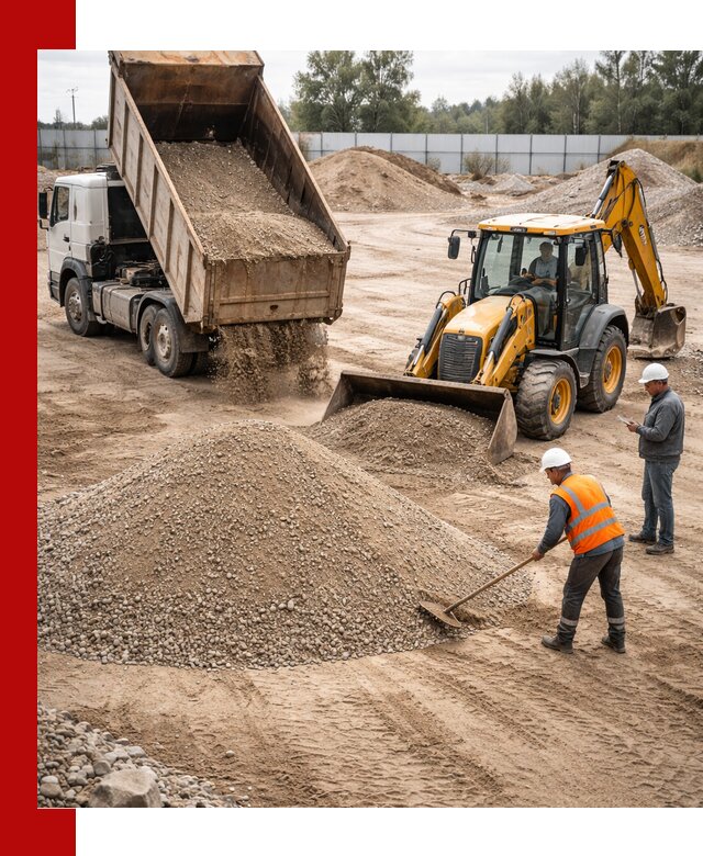 Поставка и доставка ПГС С4 в мешках и самосвалах в Элисте