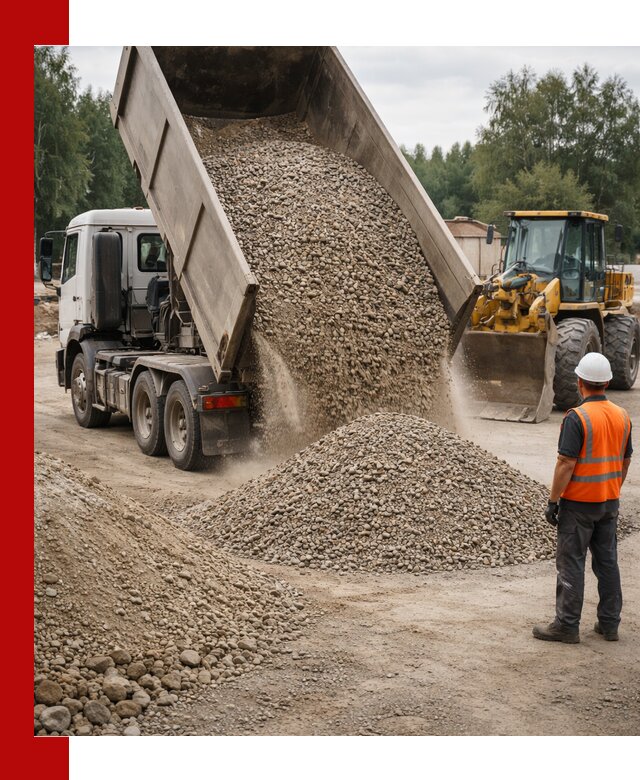 Доставка щпс в Элисте — щебеночно-песчаная смесь под заборы и дорожки