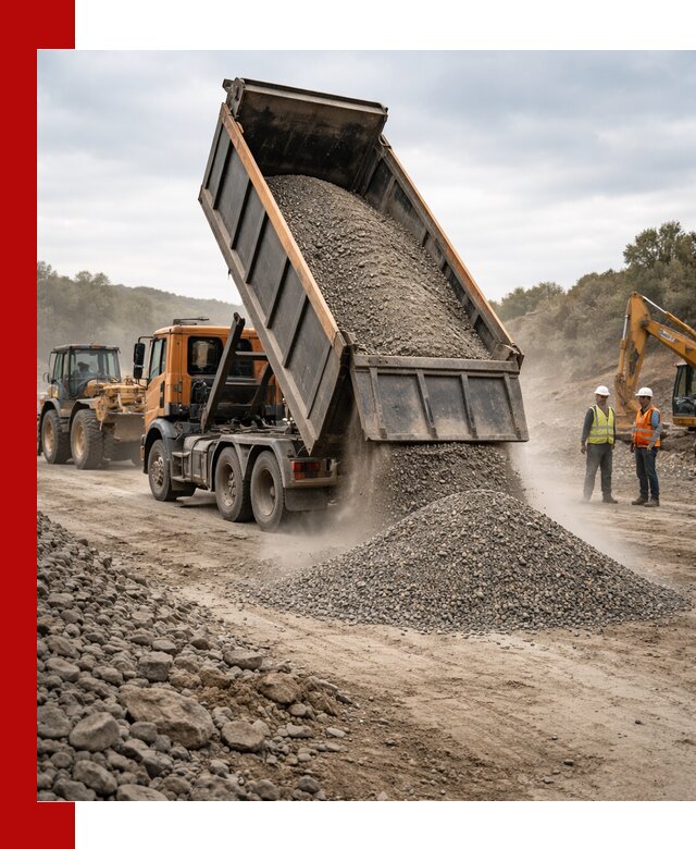 Щебёночно-песчаная смесь ЩПС С1 с доставкой в Элисте