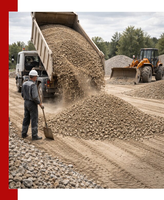 Доставка щпс С3 в Элисте самосвалами и бортовыми грузовиками