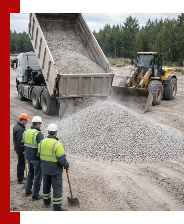 Известняковый отсев 0-5 доставка в Элисте быстро и выгодно