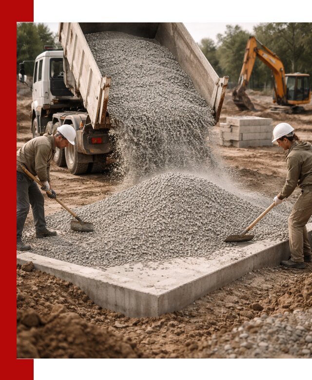 Доставка и продажа отсева для бетона в Элисте