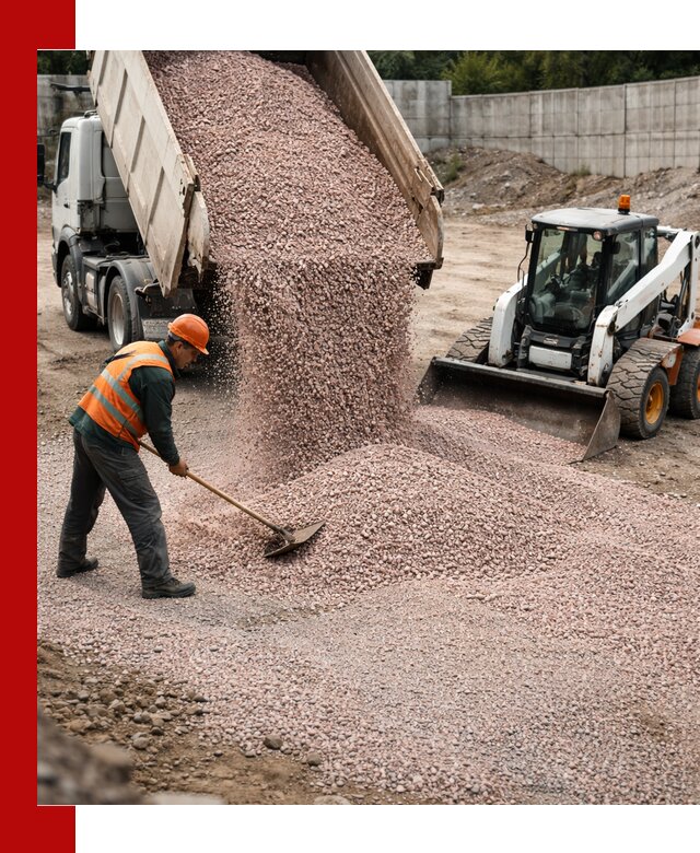 Крошка розовый гранит с доставкой в Элисте от производителя