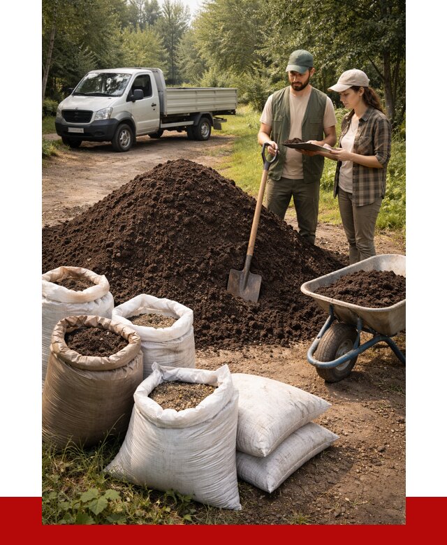 Купить грунт с доставкой в Элисте от 4660 р. за м3 | ПРОНЕРУДЭлс