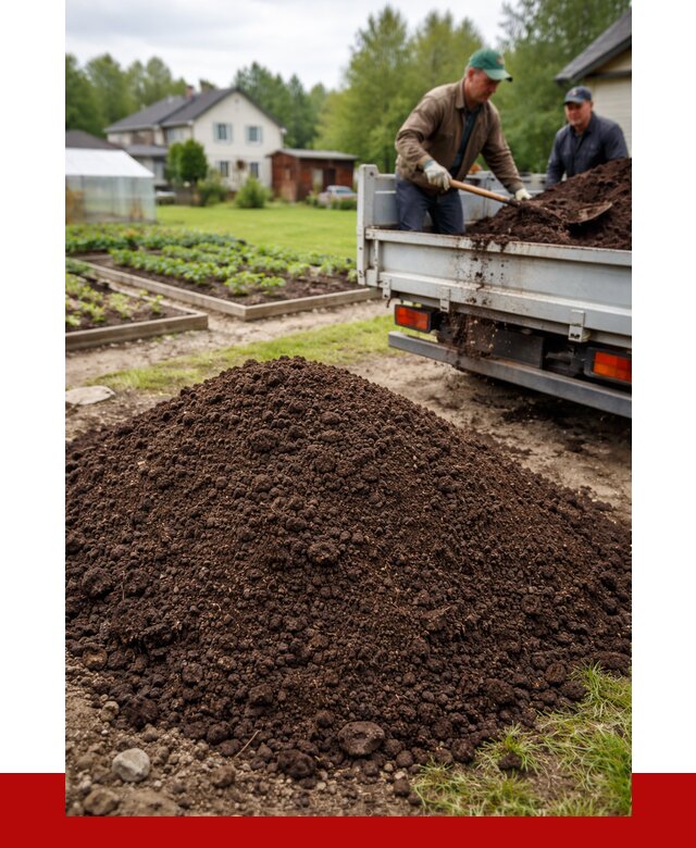 Плодородный грунт в Элисте с доставкой от 4350 р. | ПРОНЕРУДЭлс