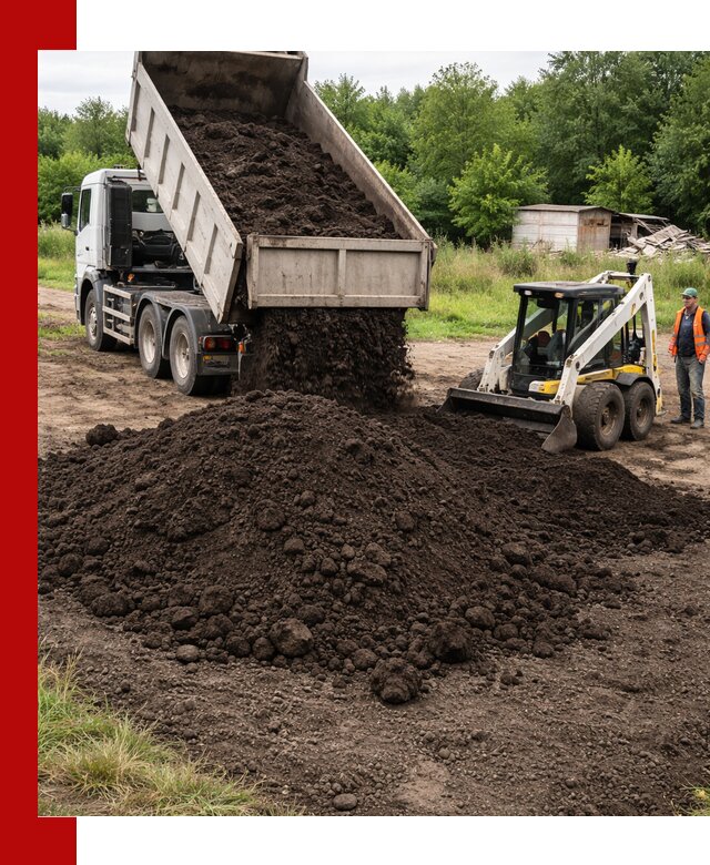Поставка плодородной земли с доставкой самосвалом в Элисте