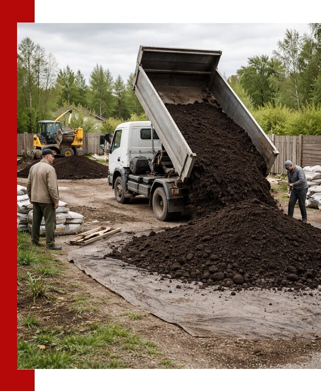 Доставка качественного почвогрунта в Элисте оптом и в розницу
