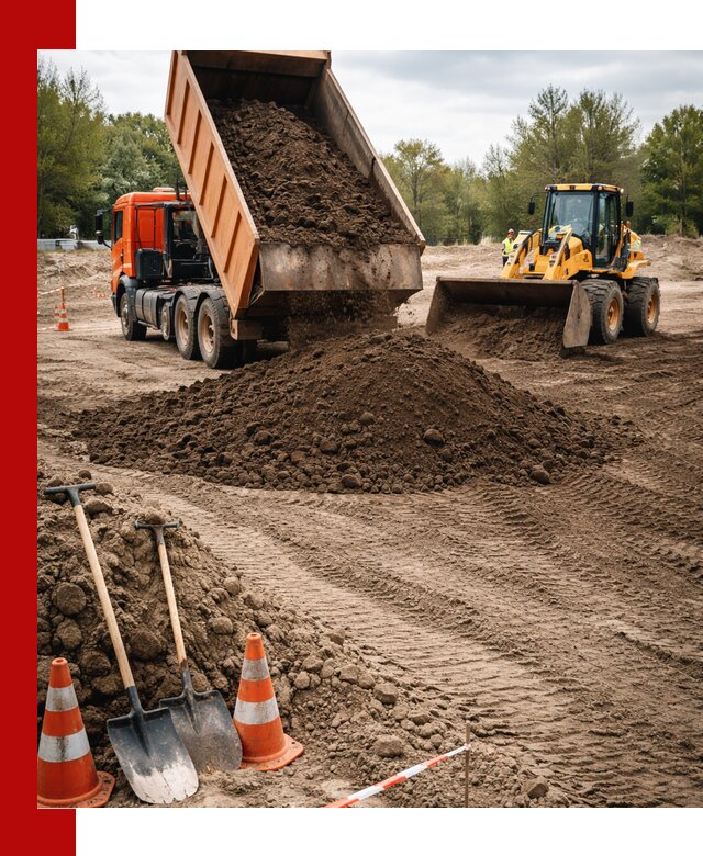 Поставка и доставка планировочного грунта в Элисте
