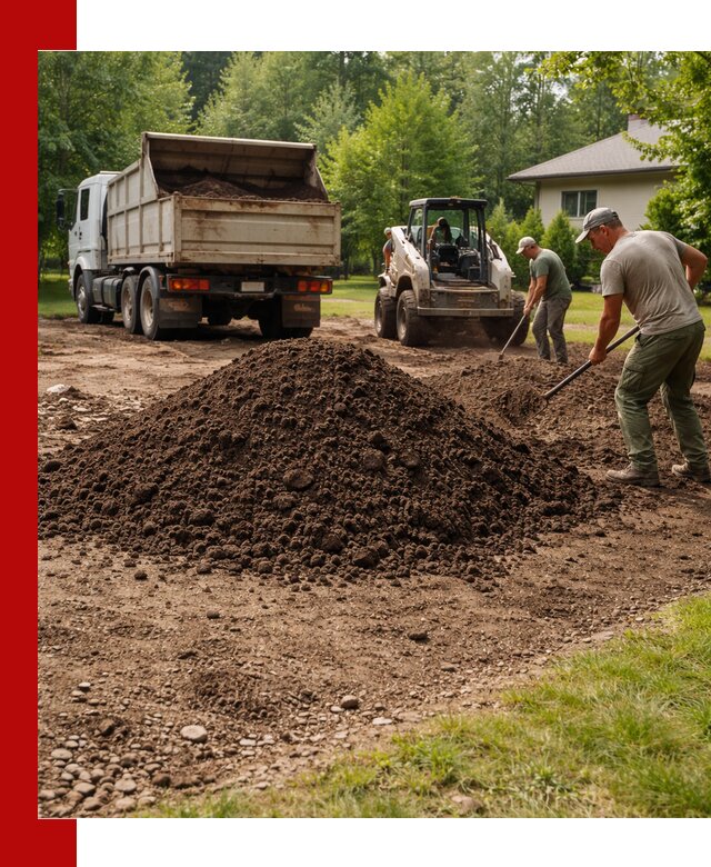 Доставка и укладка грунта для газона в Элисте