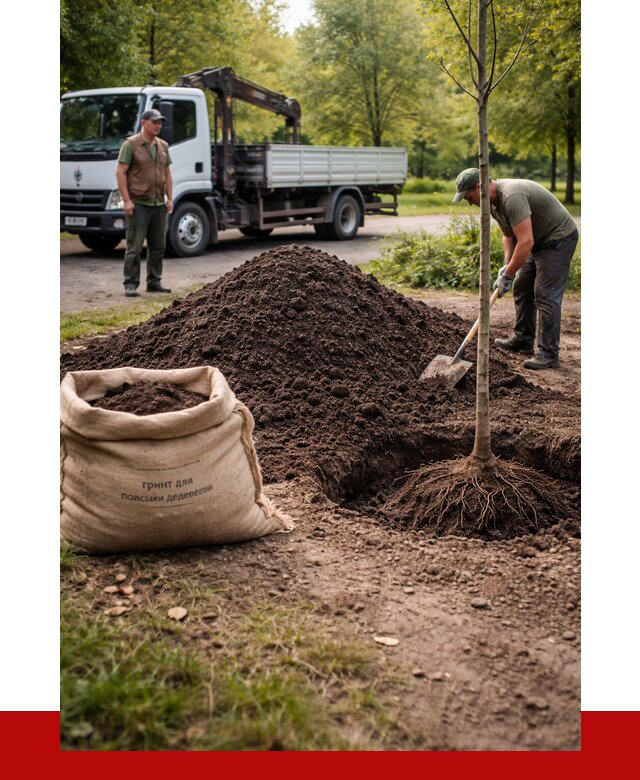 Грунт для посадки деревьев в Элисте от 1243 р. | ПРОНЕРУДЭлс