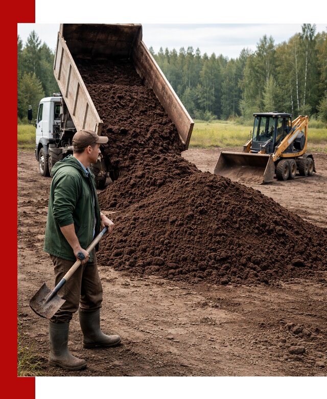 Купить верховой торф с доставкой в Элисте для садоводства и растений