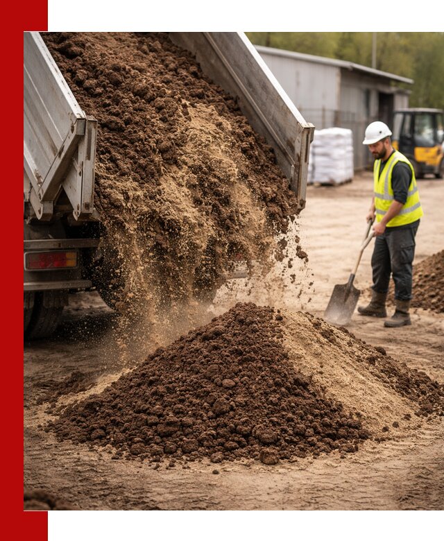 Доставка торфо-песчаной смеси в Элисте для строительства и озеленения