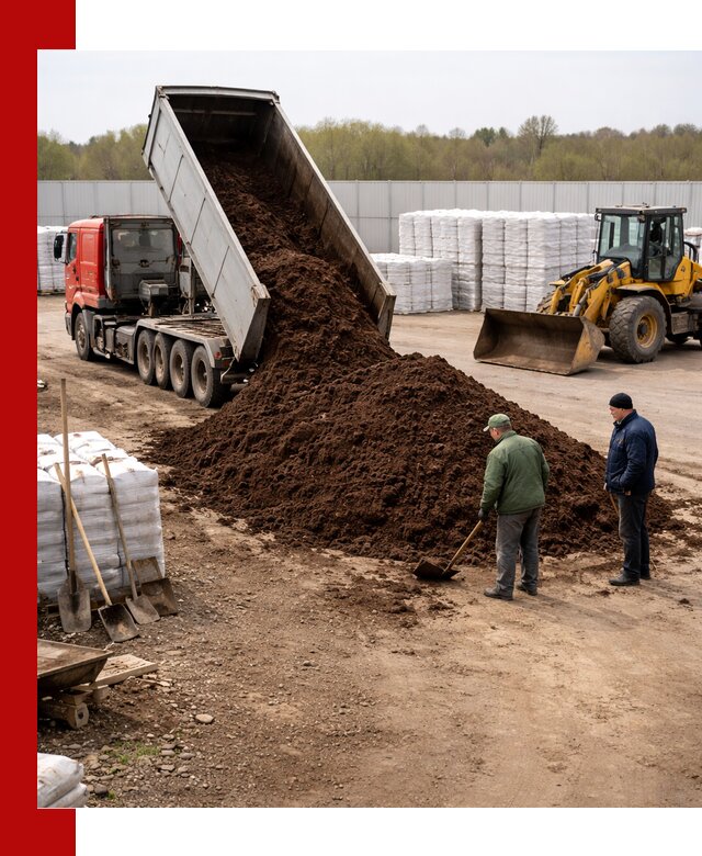 Доставка торфяных смесей оптом и в розницу в Элисте
