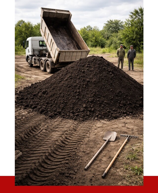 Купить чернозем навалом в Элисте от 1243 р. за куб | ПРОНЕРУДЭлс