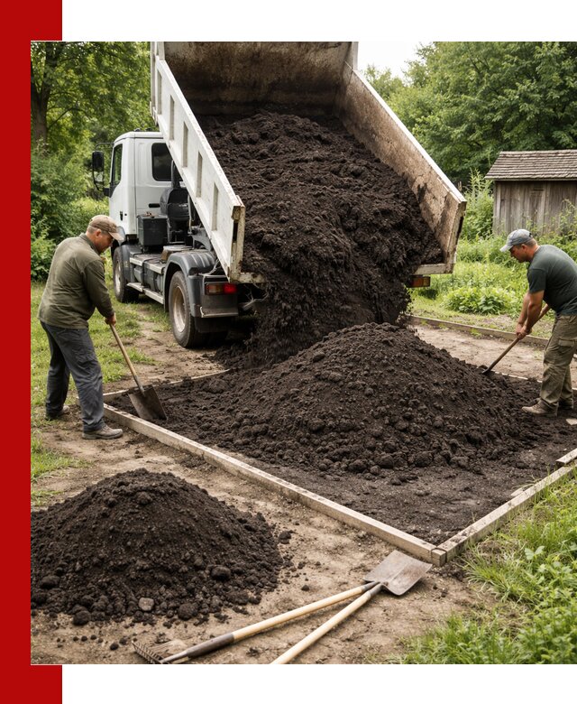 Купить чистый чернозем для огорода с доставкой в Элисте