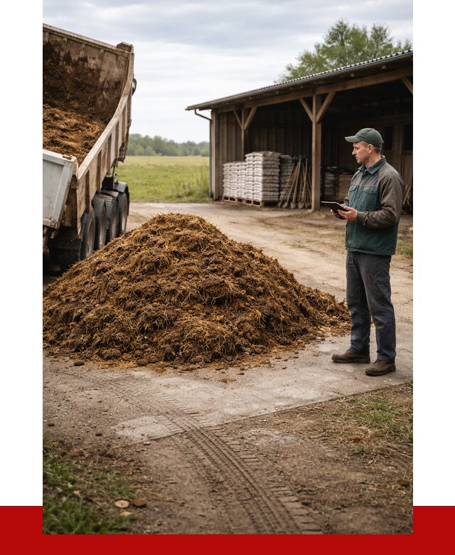 Купить навоз с доставкой в Элисте от 1243 р. за куб | ПРОНЕРУДЭлс