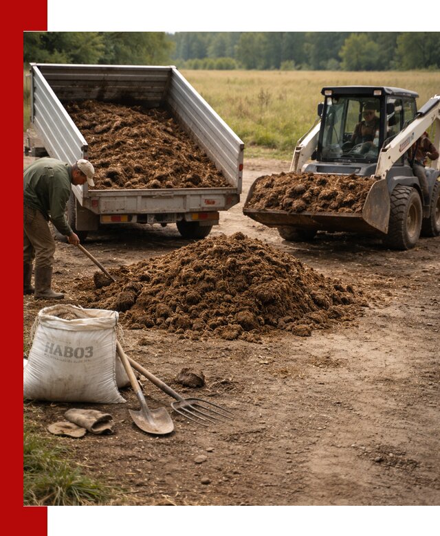 Доставка конского навоза в Элисте с разгрузкой и доставкой на объект