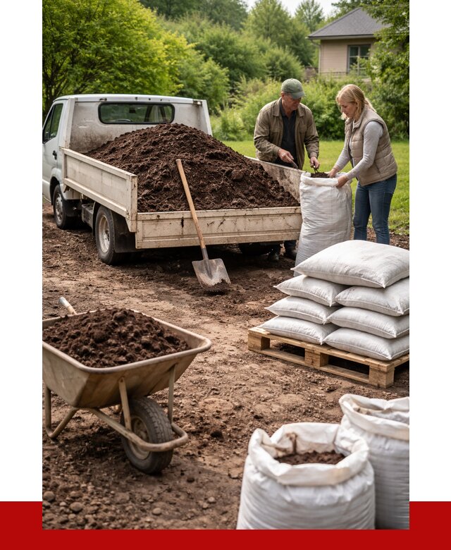 Перегной в мешках с доставкой в Элисте от 2278 р. | ПРОНЕРУДЭлс